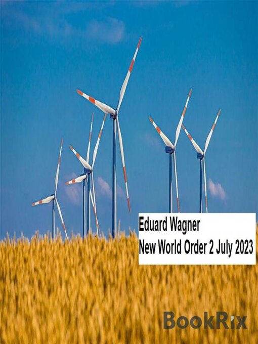 Title details for New World Order 2 July 2023 by Eduard Wagner - Wait list